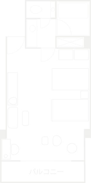 ジュニアスイートルーム 間取り