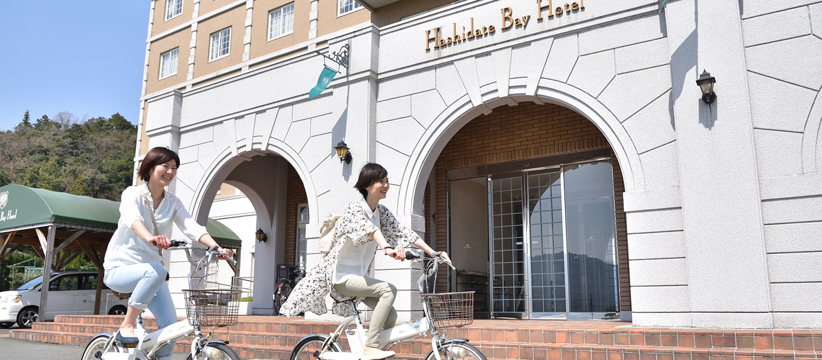 桥立海湾酒店 Hashidate bay hotel:自行车出租