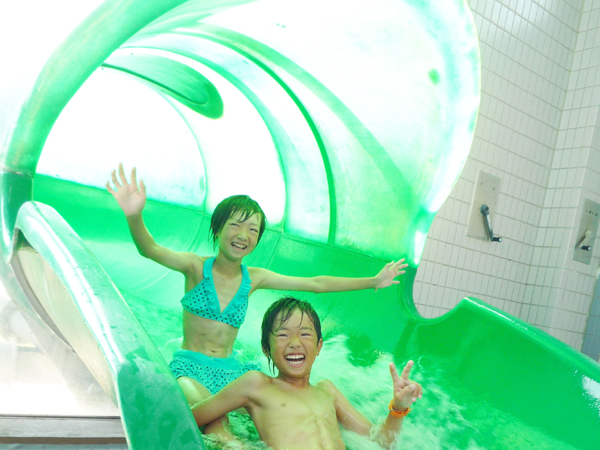 天橋立 京都 丹後 橋立ベイホテル 雨の日にはプールで